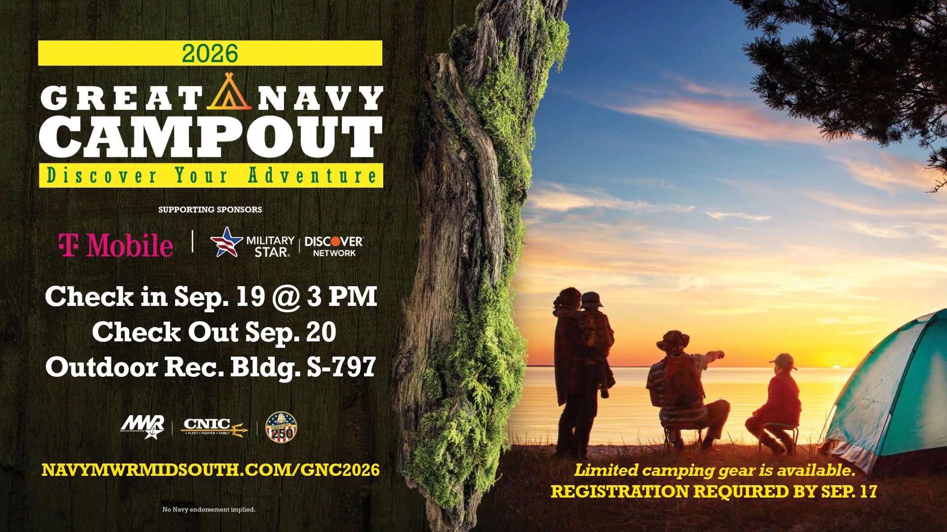 Great Navy Campout Sep. 27 & 28