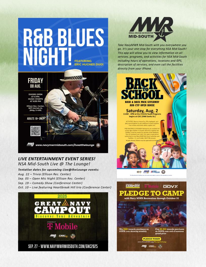 Navy MWR Mid-South Newsletter July 2025_page 2