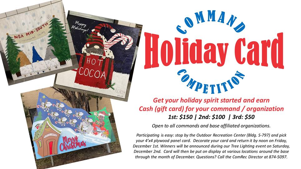 COMREC: Command Holiday Card Competition
