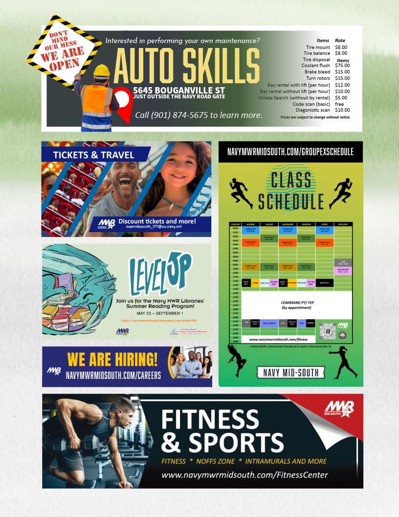 Navy MWR Mid-South Newsletter July 2025_page 3