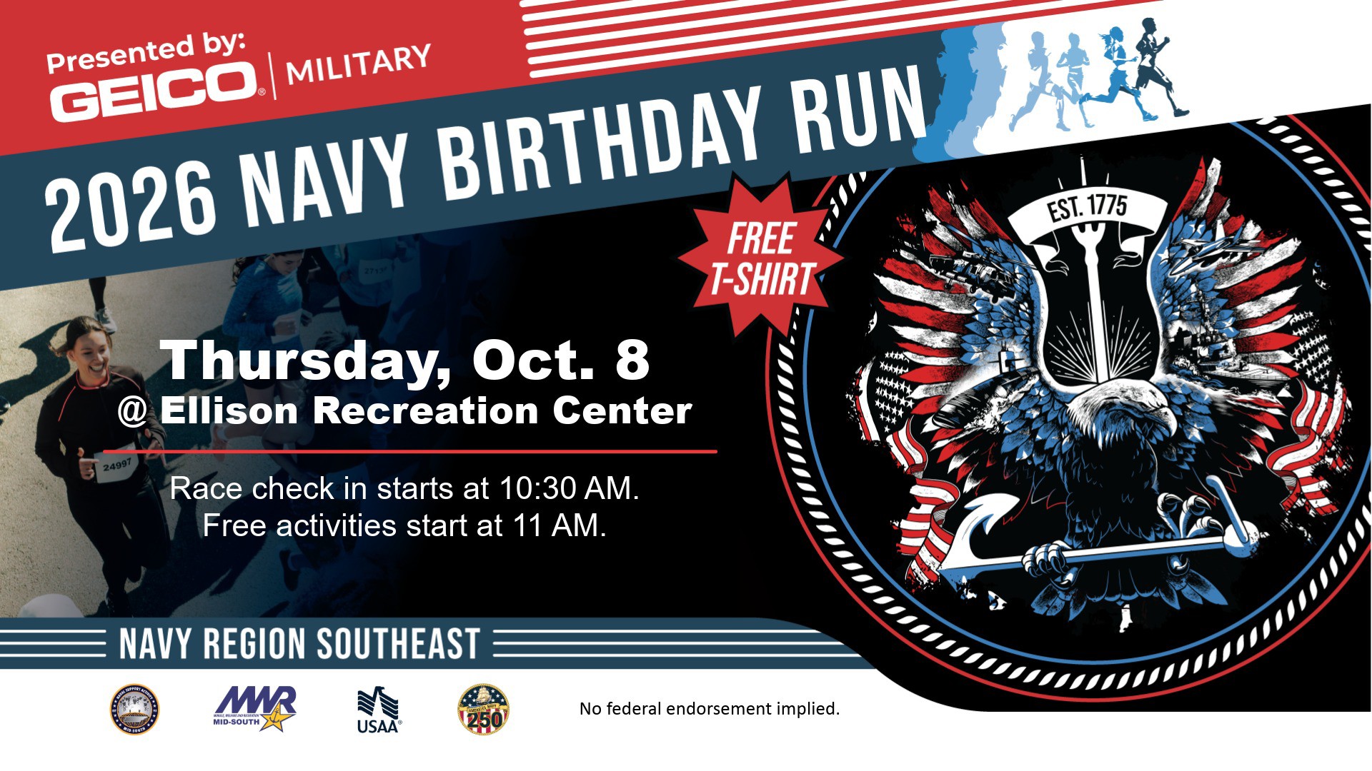 Navy Birthday 5K Run